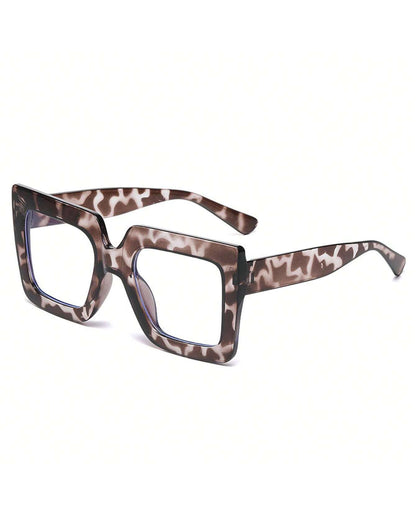 Monture carrée mate et légère — Style urbain polyvalent pour femme, protection anti-lumière bleue