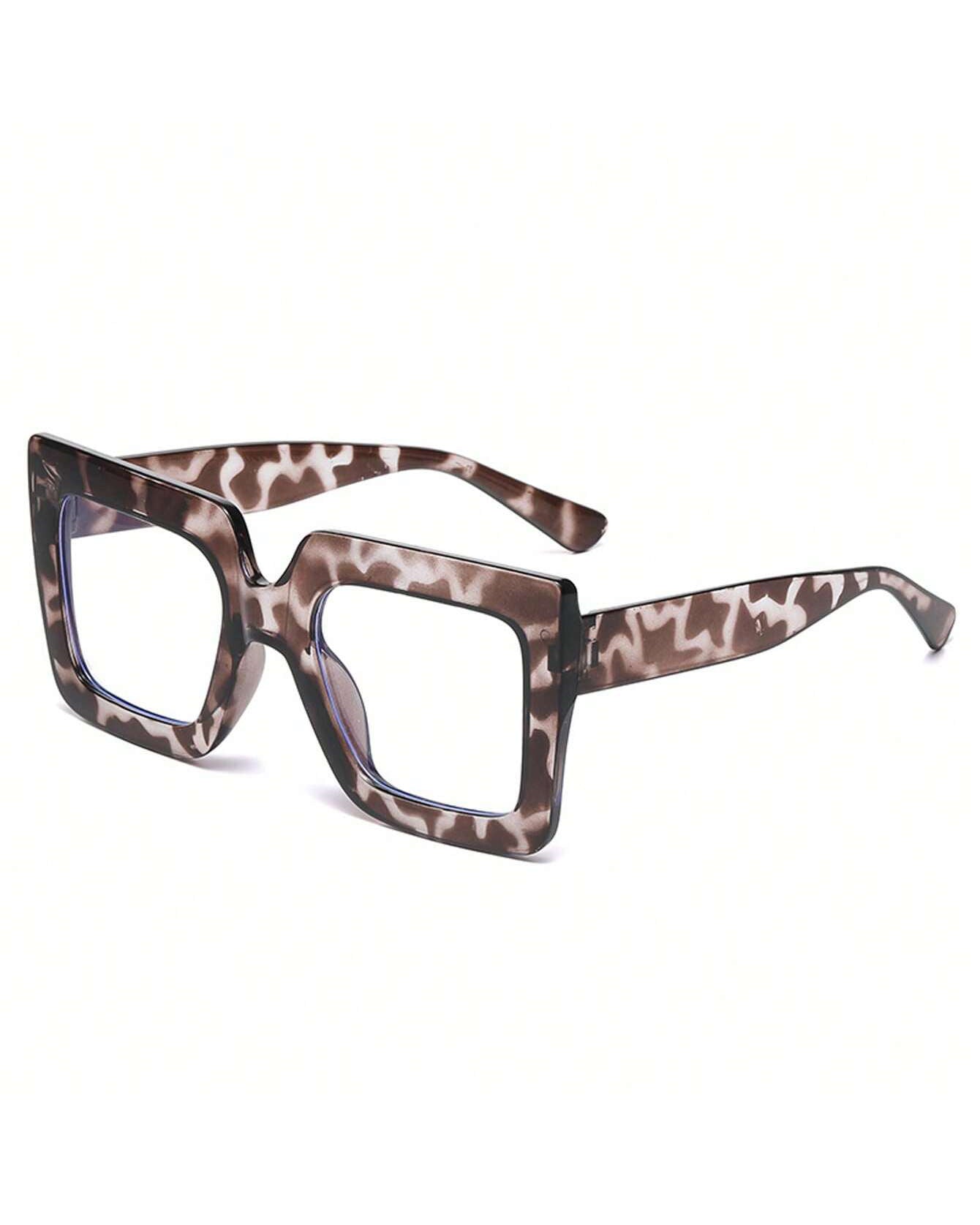 Monture carrée mate et légère — Style urbain polyvalent pour femme, protection anti-lumière bleue