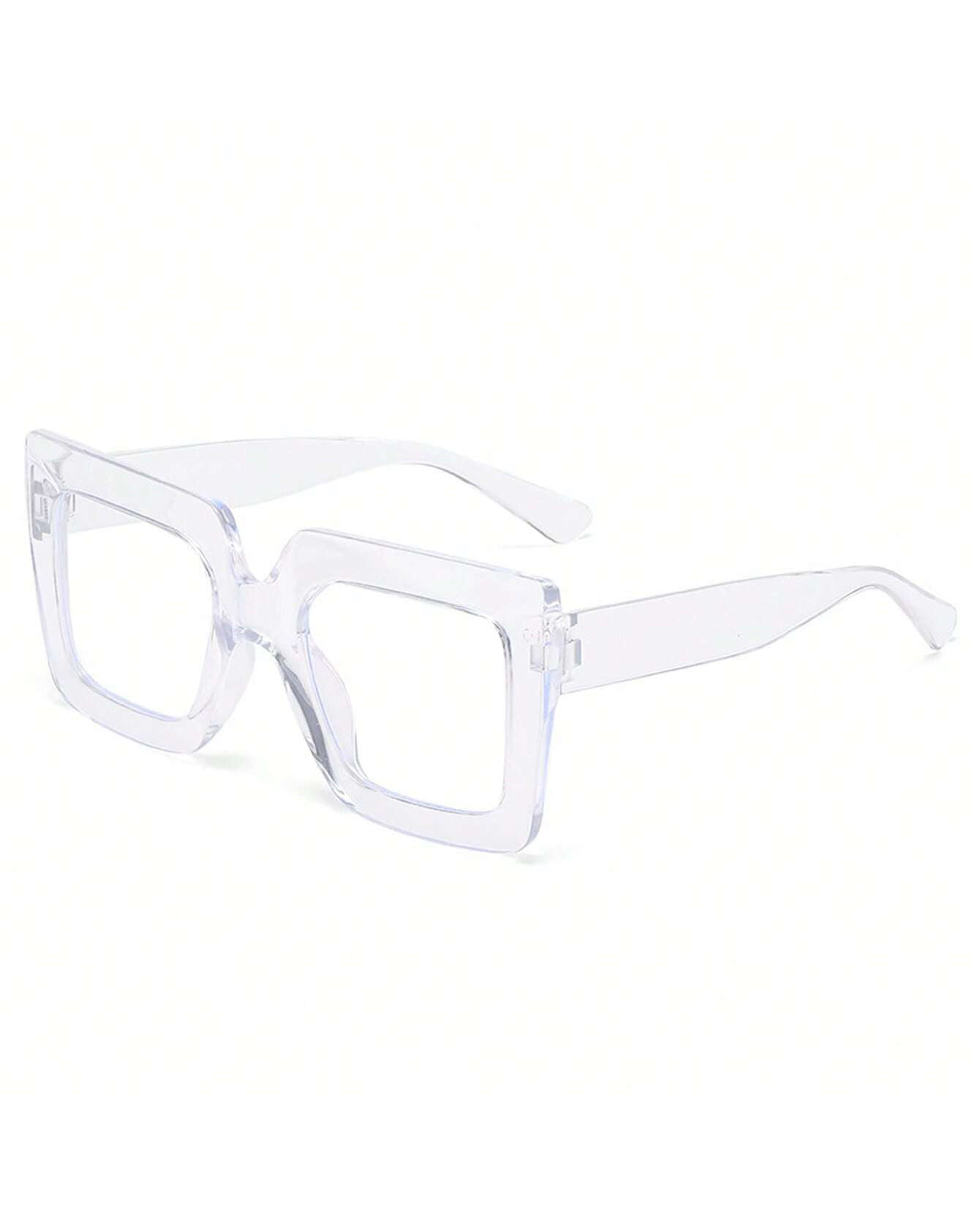 Monture carrée mate et légère — Style urbain polyvalent pour femme, protection anti-lumière bleue