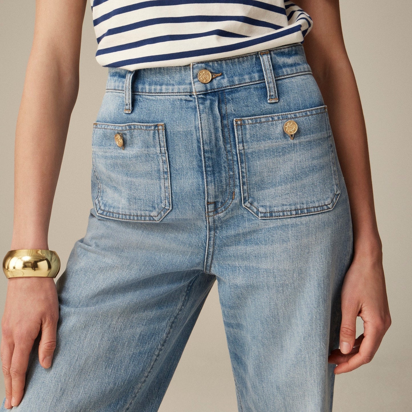 MARINA | Sailor Wide Leg Jeans
